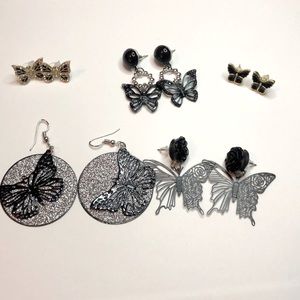 Butterfly lover earring bundle